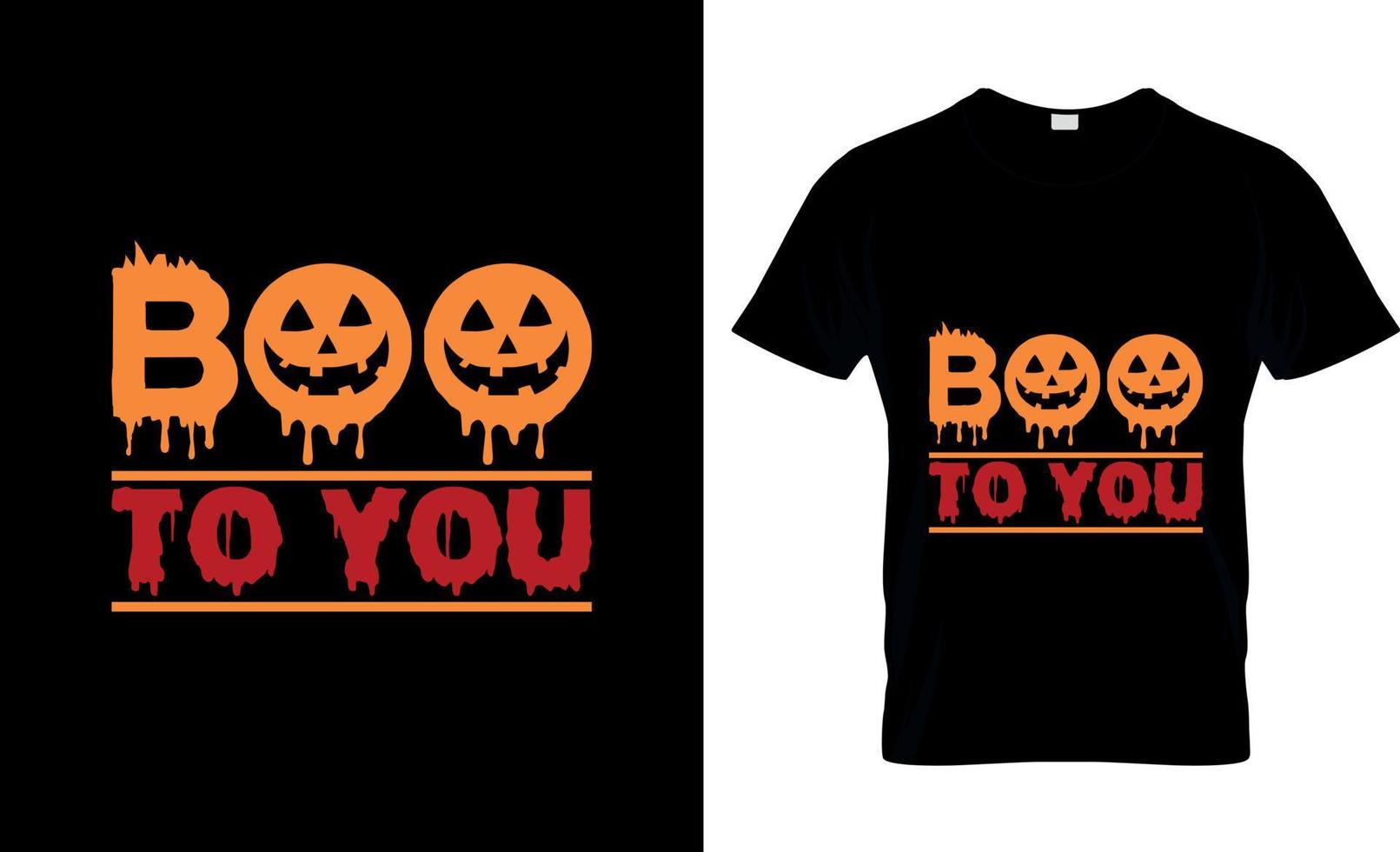 conception de t-shirt d'halloween, slogan de t-shirt d'halloween et conception de vêtements, typographie d'halloween, image vectorielle d'halloween, illustration d'halloween vecteur