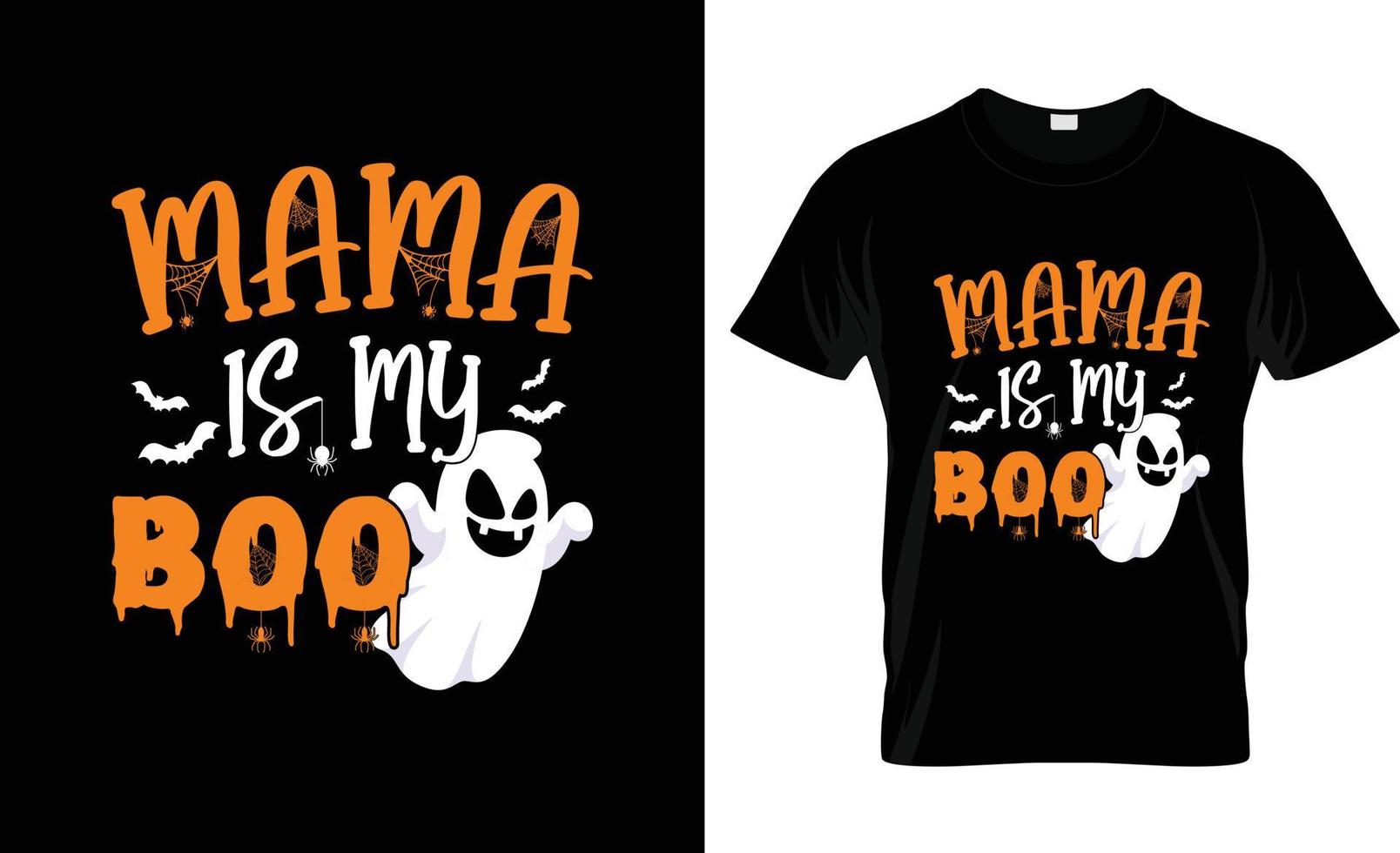 conception de t-shirt d'halloween, slogan de t-shirt d'halloween et conception de vêtements, typographie d'halloween, image vectorielle d'halloween, illustration d'halloween vecteur