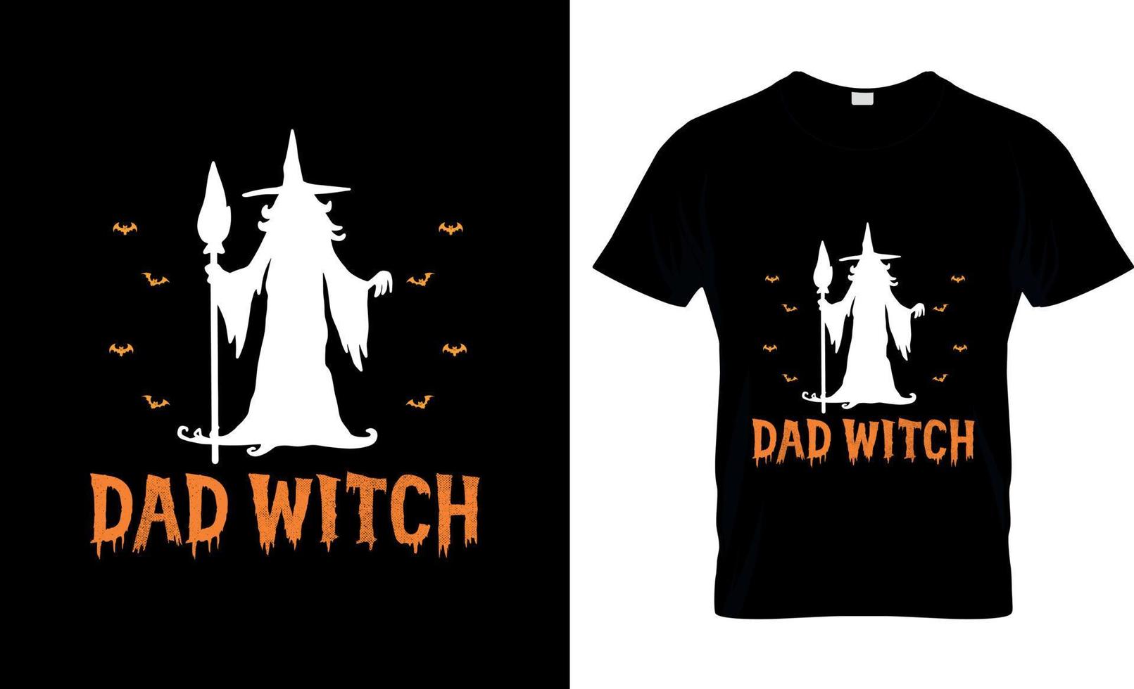 conception de t-shirt d'halloween, slogan de t-shirt d'halloween et conception de vêtements, typographie d'halloween, image vectorielle d'halloween, illustration d'halloween vecteur