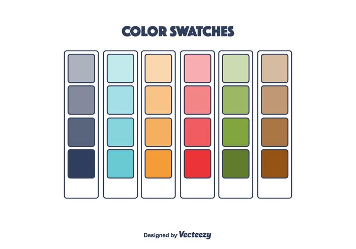 Vecteur de couleurs Swatch