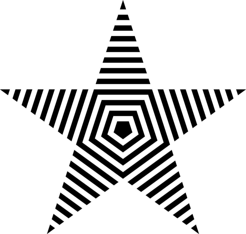 conception de vecteur étoile avec différents styles de formes