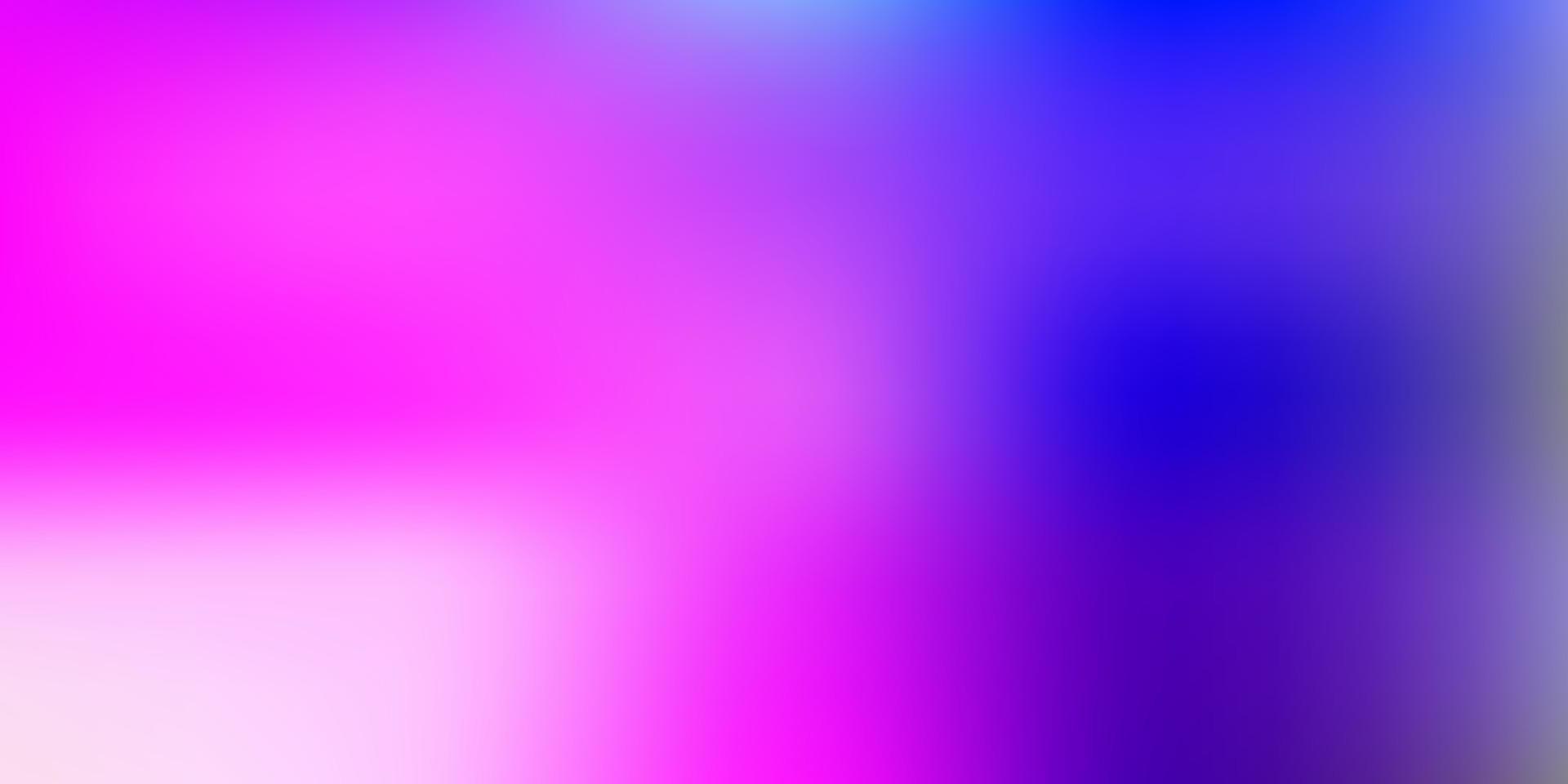 toile de fond flou abstrait vecteur rose clair, bleu.