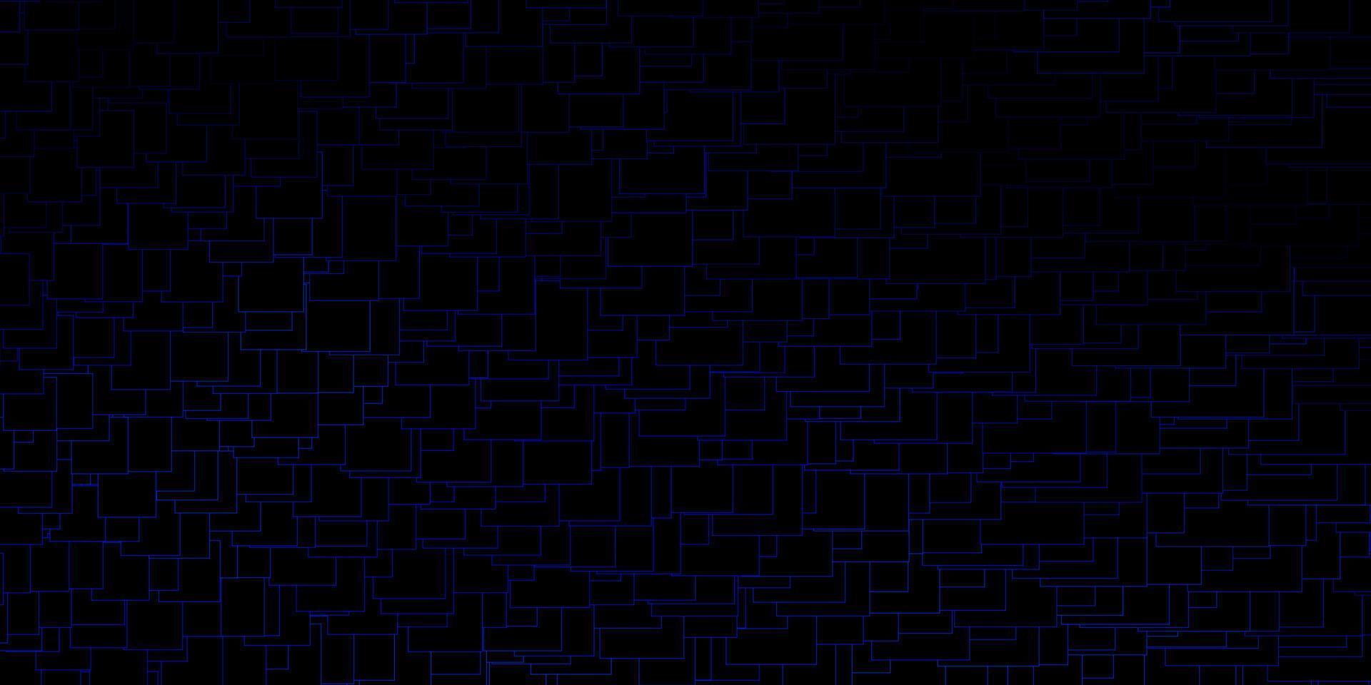 texture de vecteur bleu foncé dans un style rectangulaire.