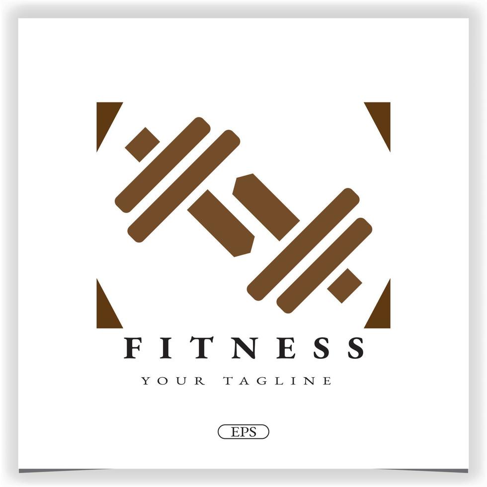 gym fitness logo moderne premium modèle élégant vecteur eps 10