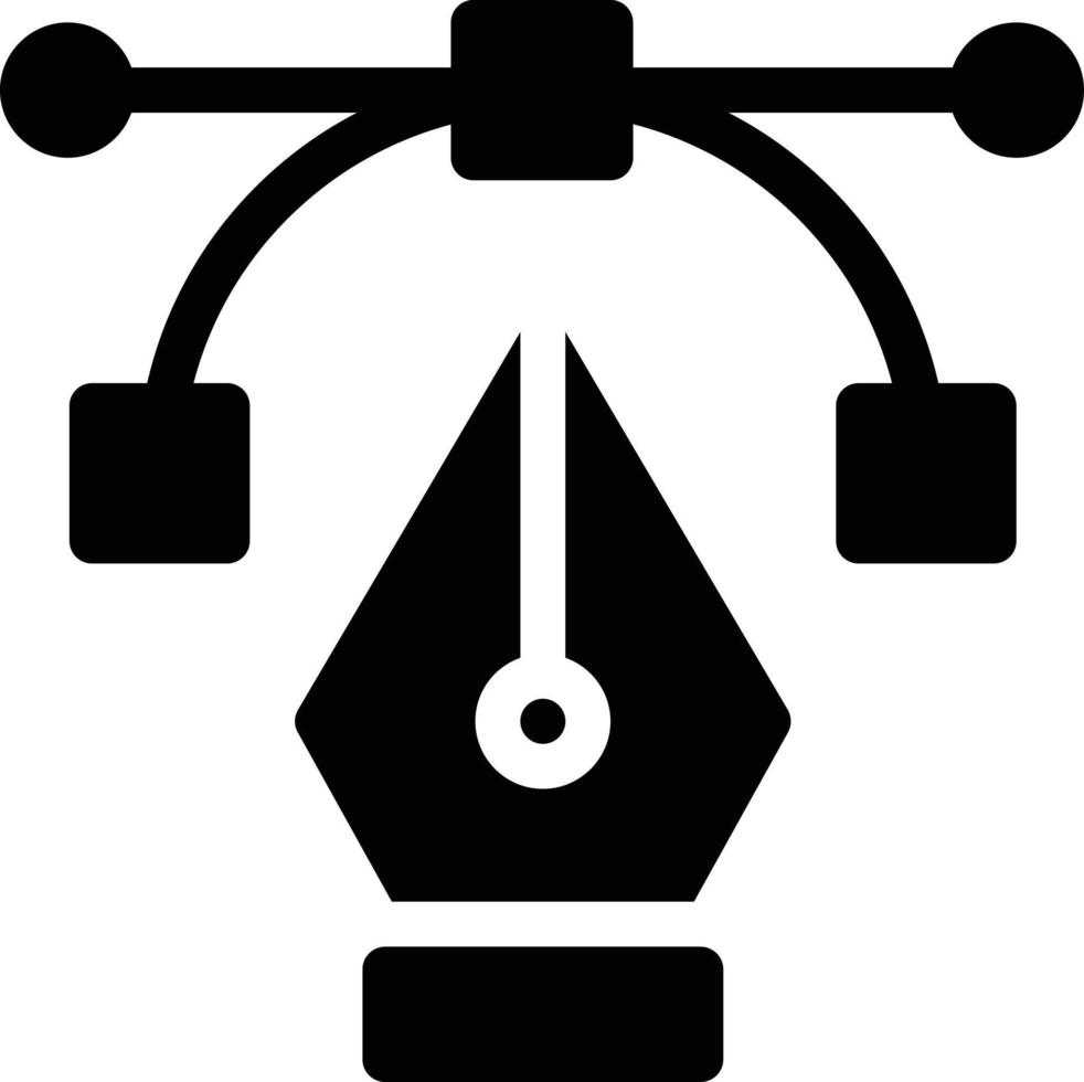 illustration vectorielle de Bézier sur fond. symboles de qualité premium. icônes vectorielles pour le concept et la conception graphique. vecteur