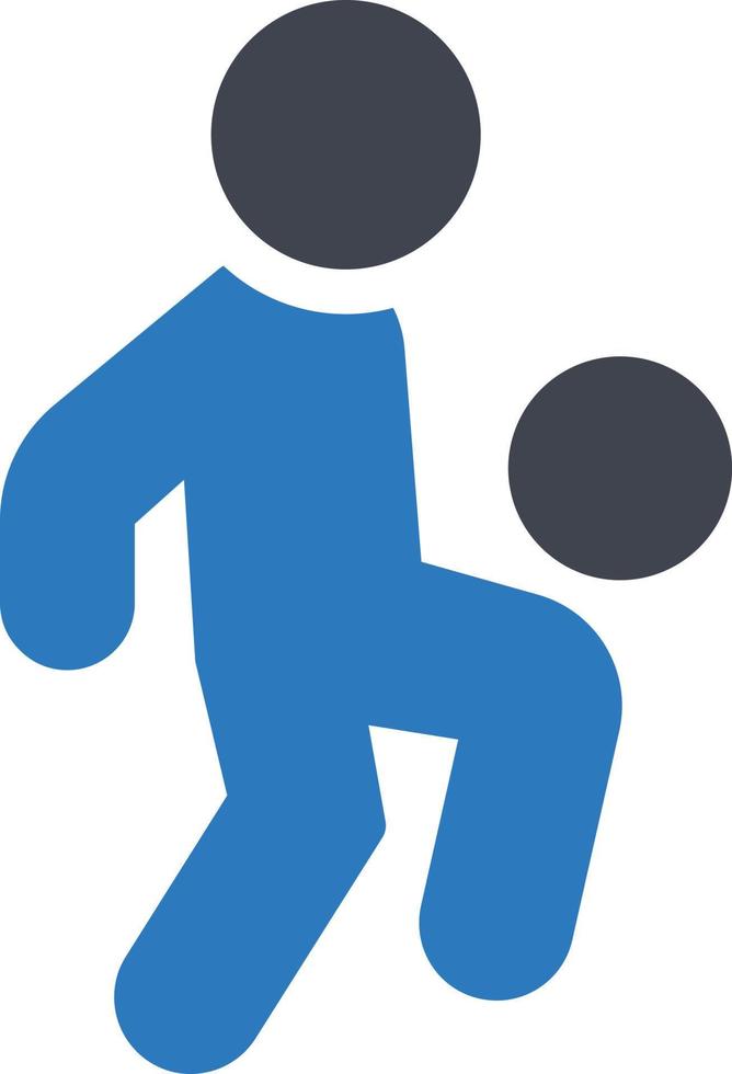 illustration vectorielle du genou sur un fond. symboles de qualité premium. icônes vectorielles pour le concept et la conception graphique. vecteur