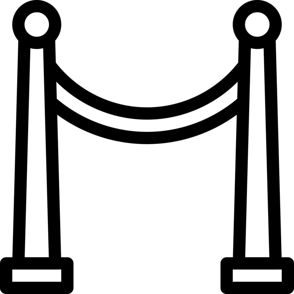 illustration vectorielle de corde sur fond.symboles de qualité premium.icônes vectorielles pour le concept et la conception graphique. vecteur
