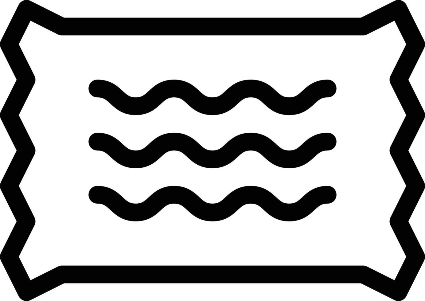 illustration vectorielle de bacon sur fond.symboles de qualité premium.icônes vectorielles pour le concept et la conception graphique. vecteur