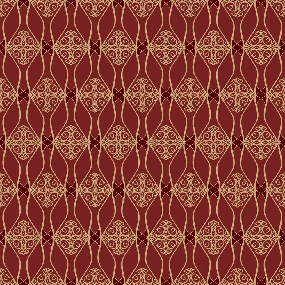 motif géométrique sans couture avec forme tribale. conçu en ikat, boho, aztèque, folk, motif, style arabe de luxe. idéal pour les vêtements en tissu, la céramique, le papier peint. illustration vectorielle vecteur