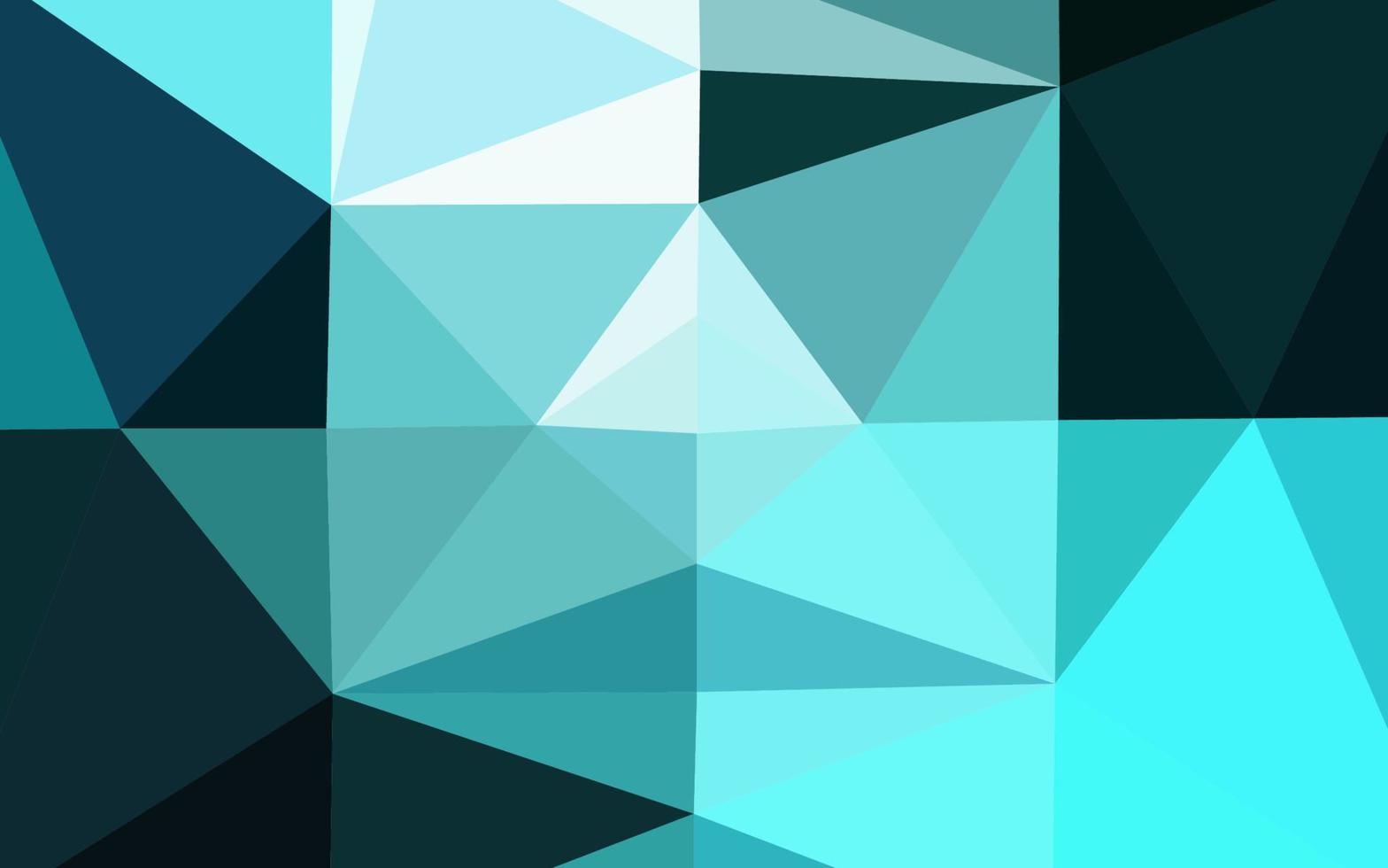 mise en page abstraite de polygone vecteur bleu clair.