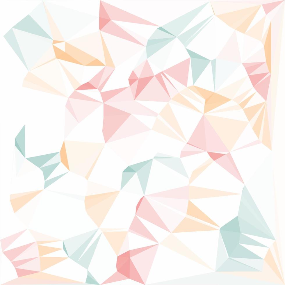 arc-en-ciel abstrait composé de triangles colorés vecteur