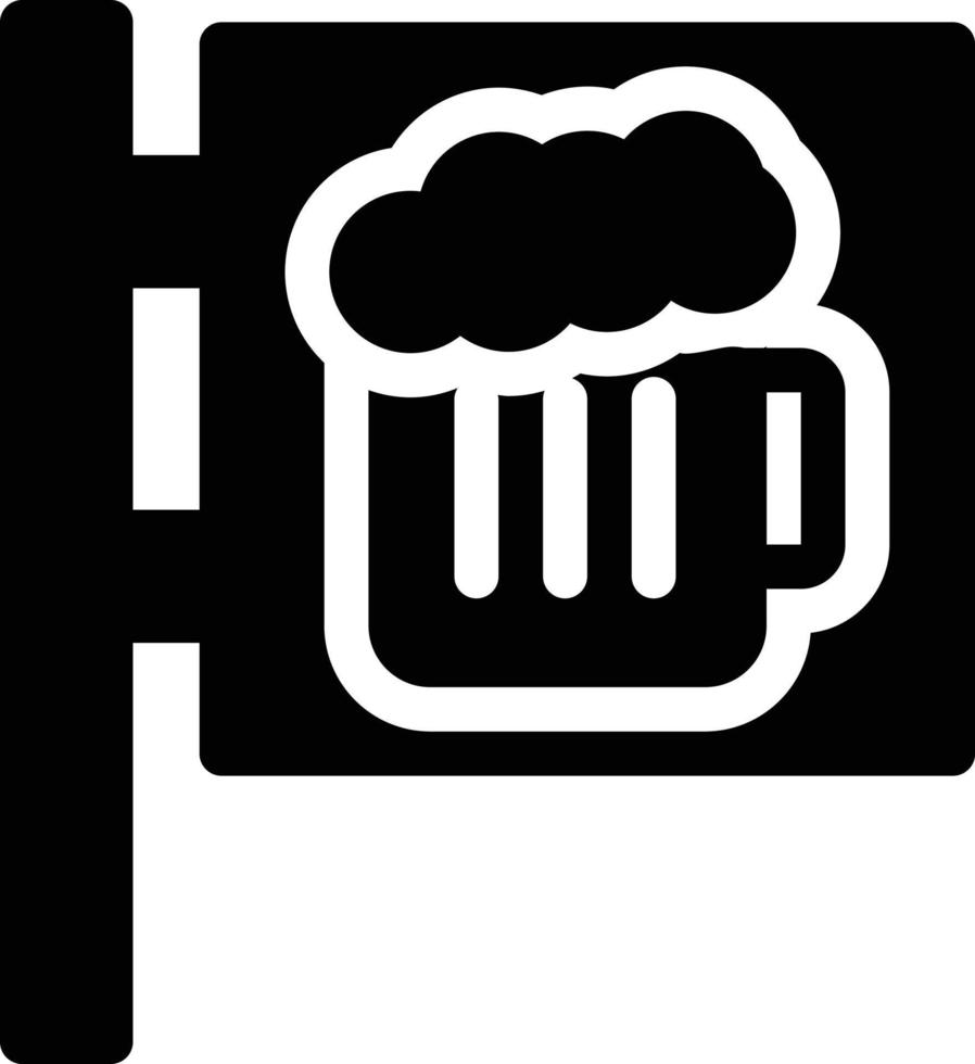 illustration vectorielle de bière sur fond.symboles de qualité premium.icônes vectorielles pour le concept et la conception graphique. vecteur