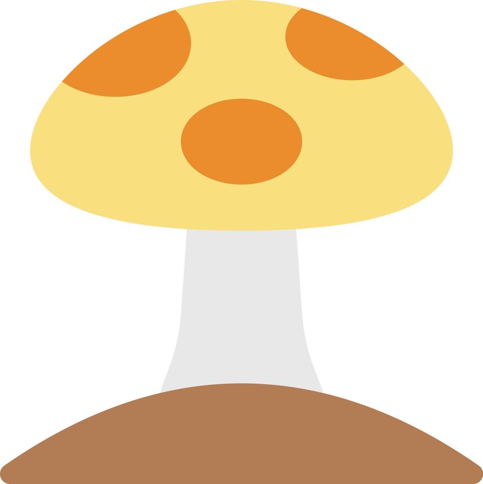 illustration vectorielle de champignon sur fond.symboles de qualité premium.icônes vectorielles pour le concept et la conception graphique. vecteur