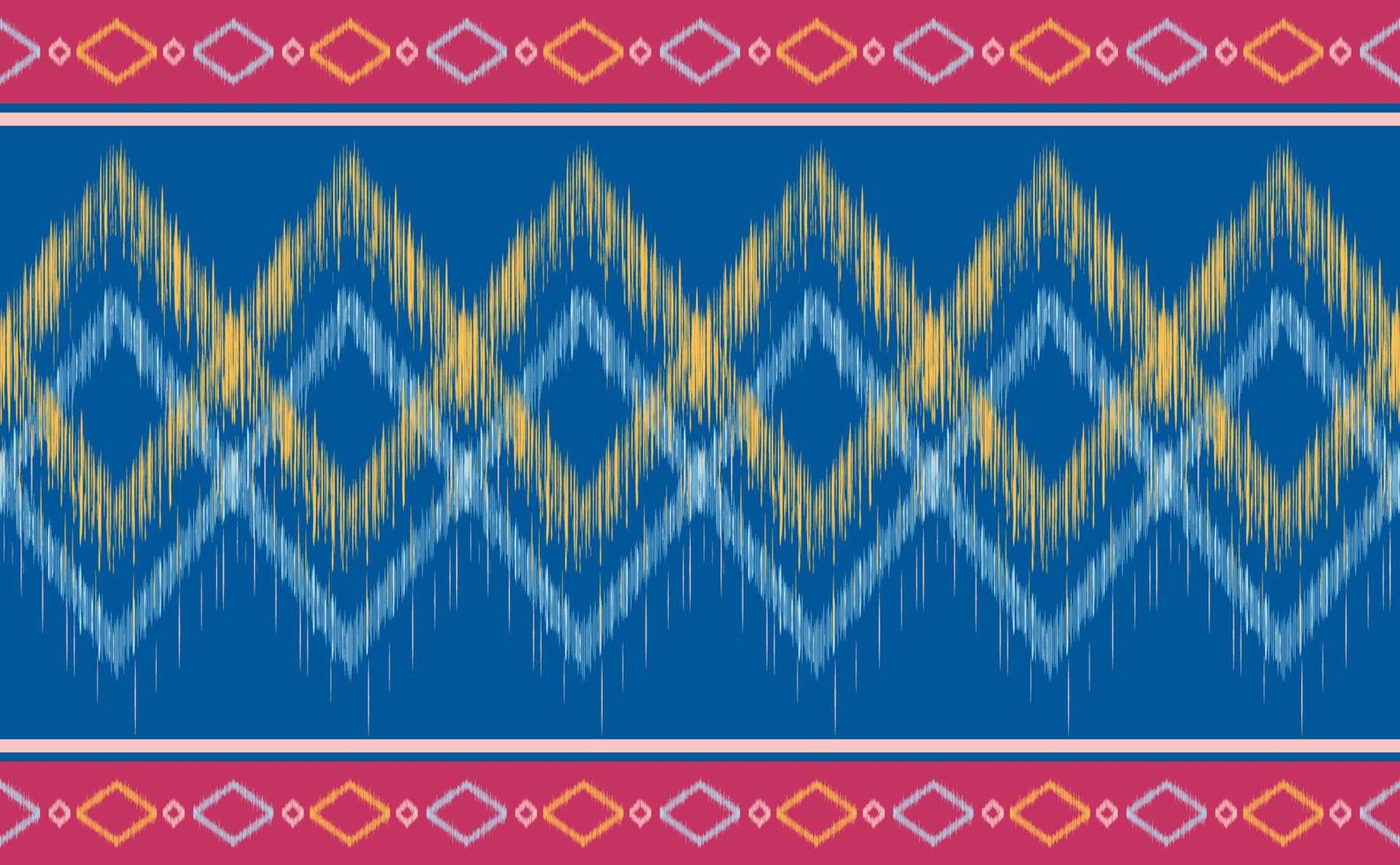 motif ethnique géométrique, fond de triangle de mode de broderie, papier peint textile artisanal vectoriel pour impression numérique