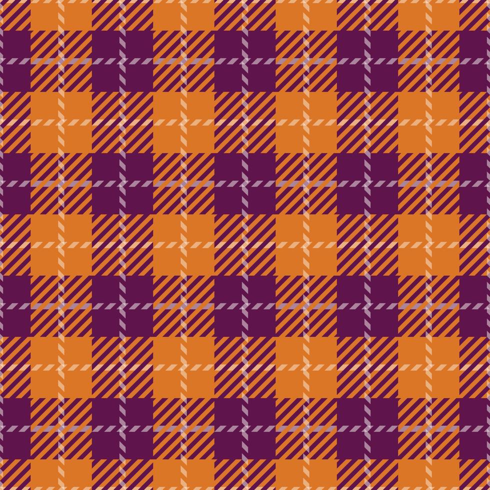 fond à carreaux d'automne. motif sans couture écossais à carreaux tartan moderne violet. vecteur