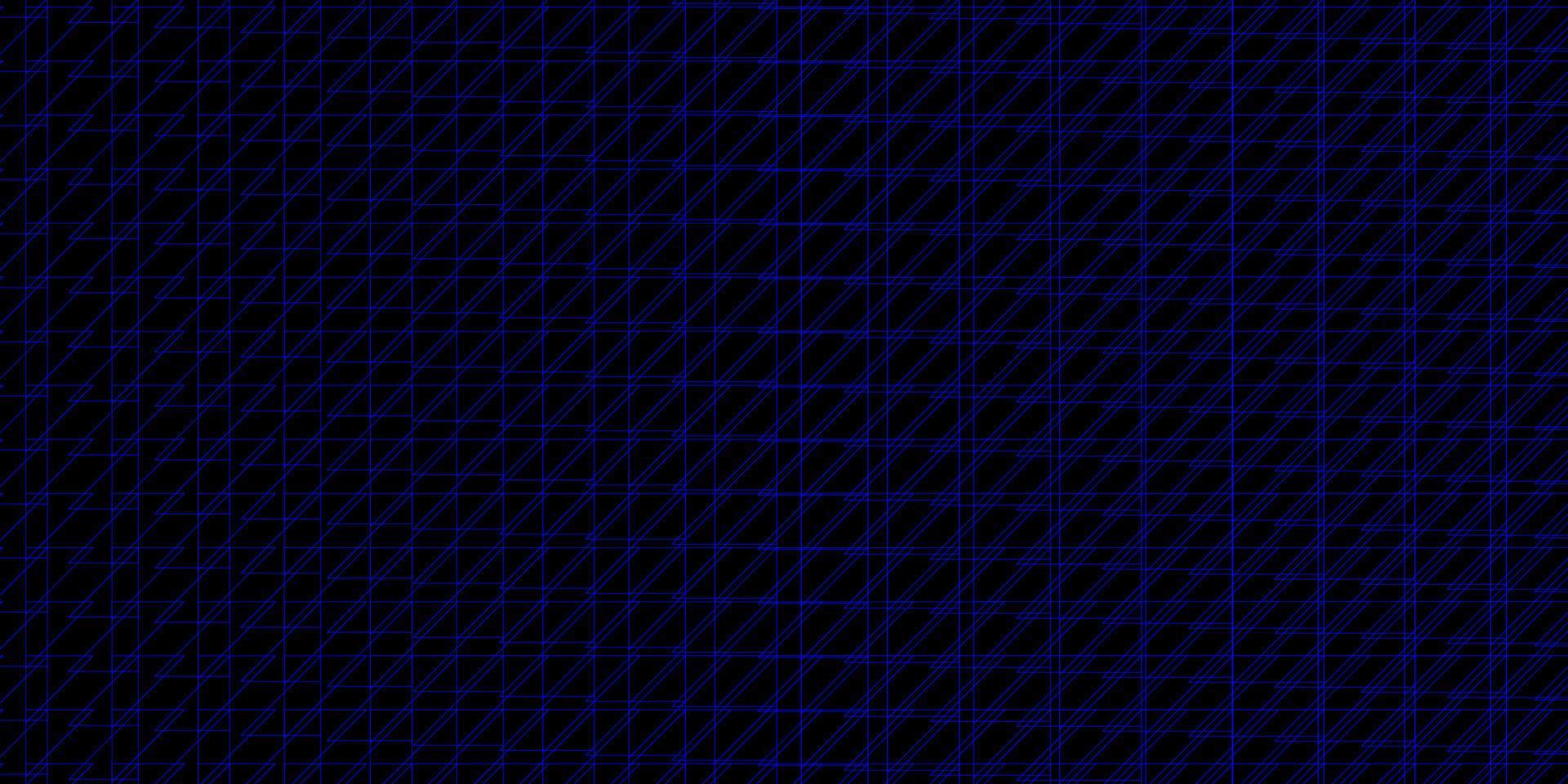 fond de vecteur bleu foncé avec des lignes.