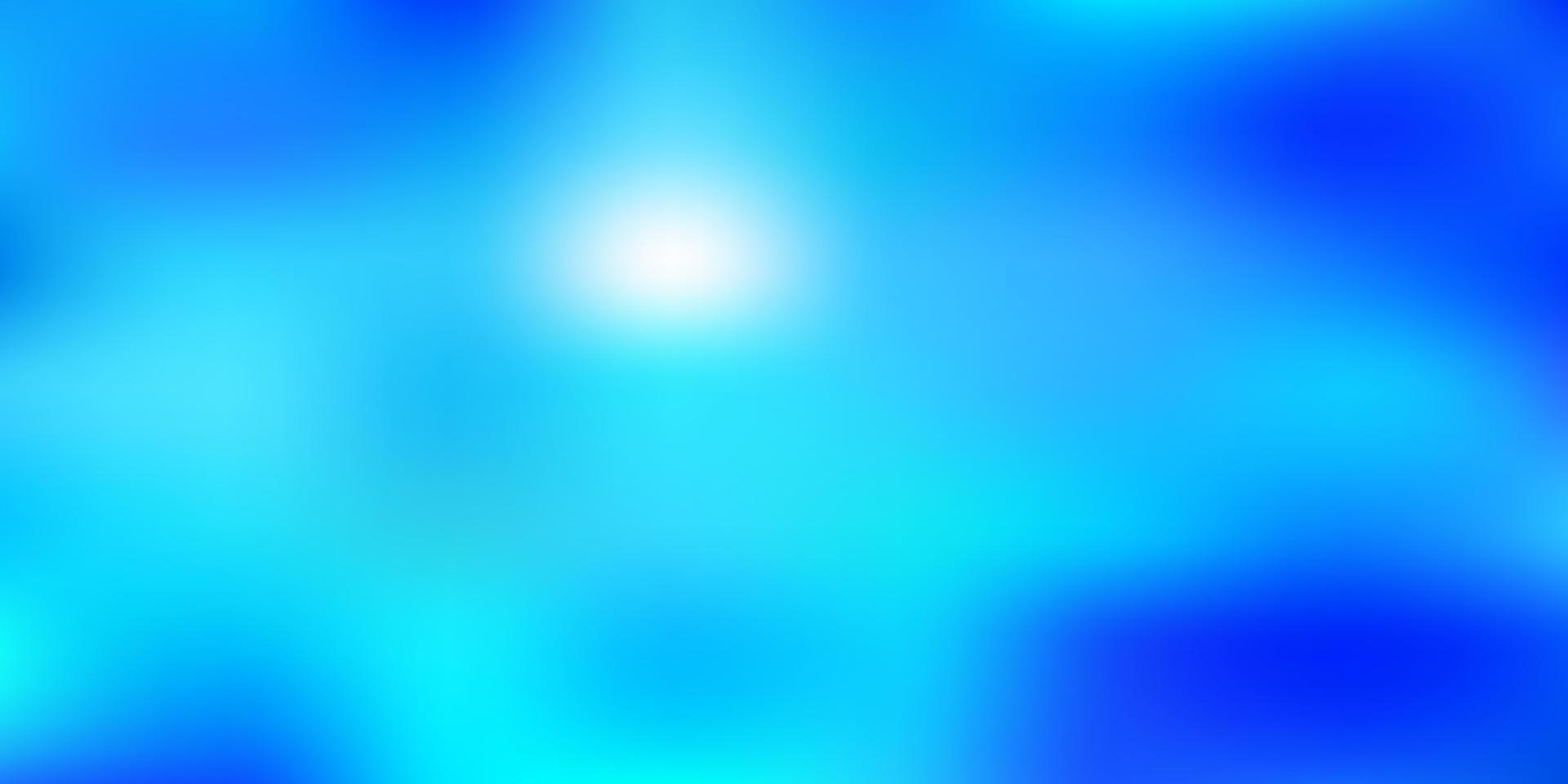 modèle de flou de vecteur bleu clair.