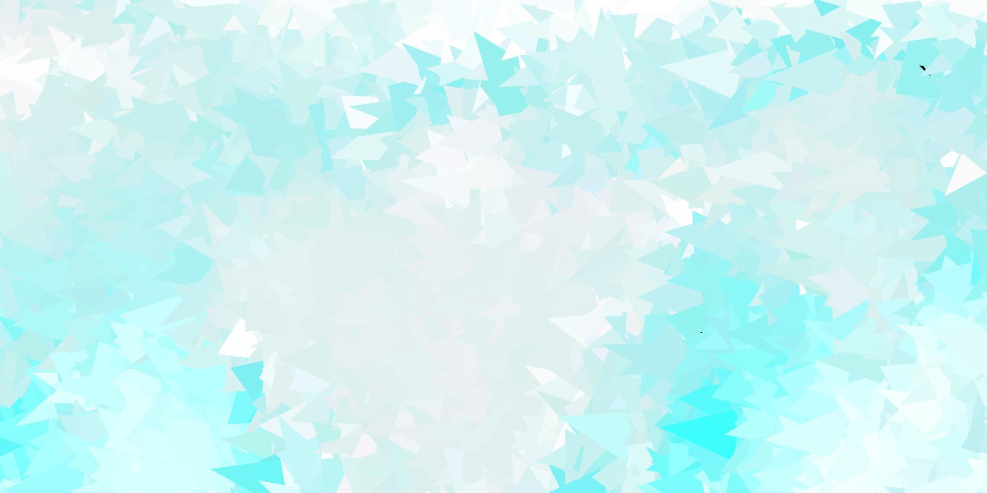 texture de triangle poly vecteur bleu clair.