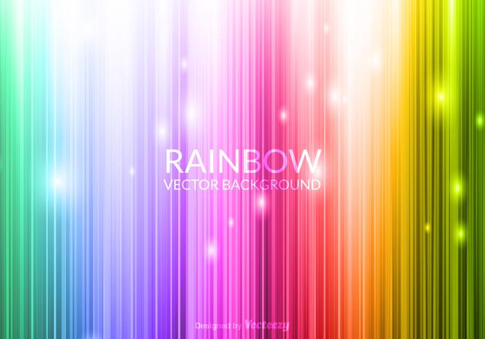 Fond d'écran Rainbow Vector Free Glowing