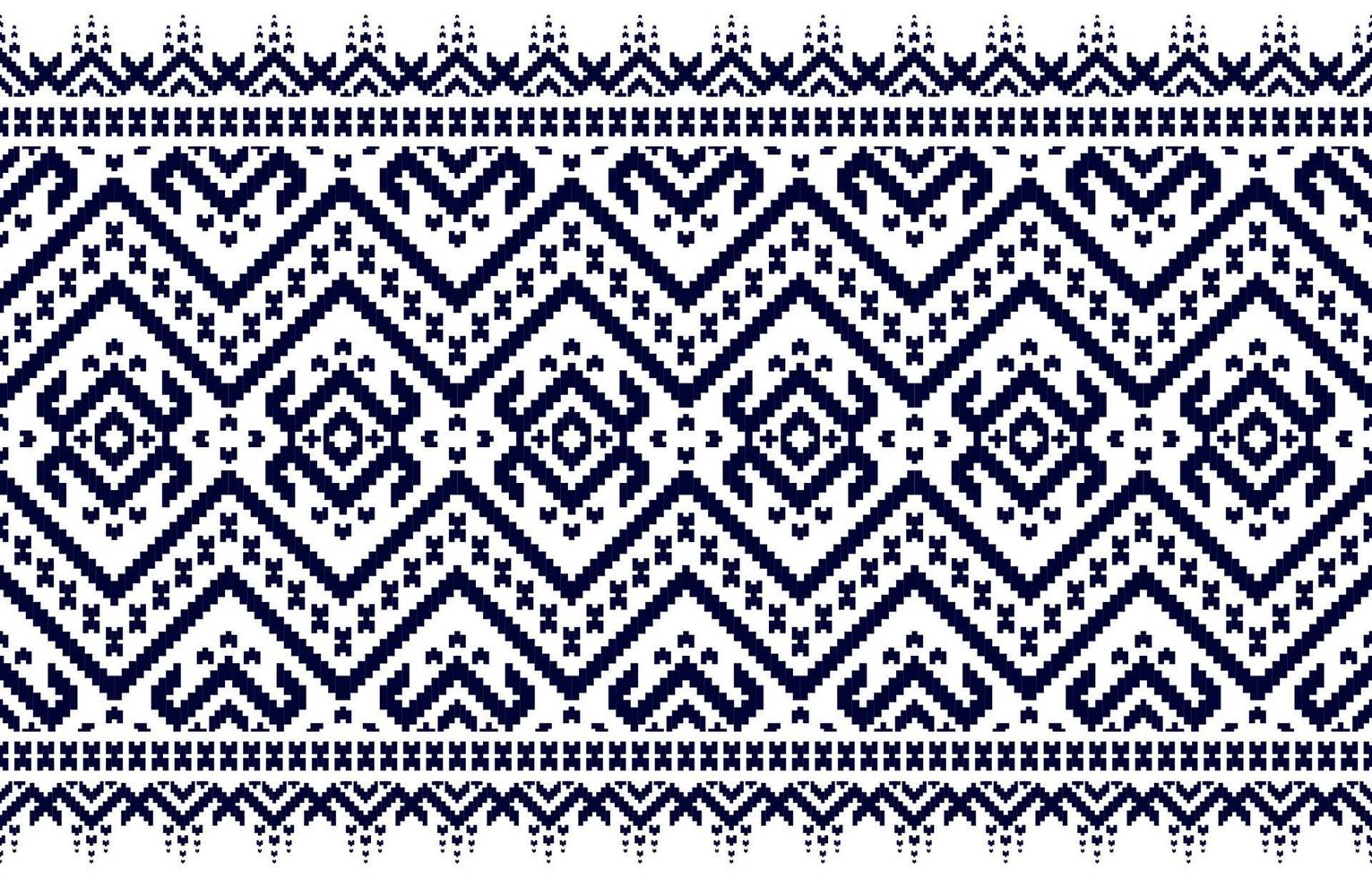 tapis ethnique motif tribal art. motif géométrique sans couture ethnique traditionnel. vecteur