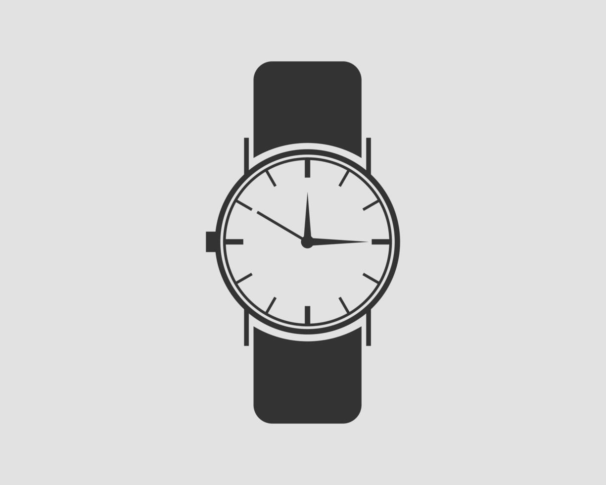 icône de montre-bracelet à main. vecteur de montre-bracelet.