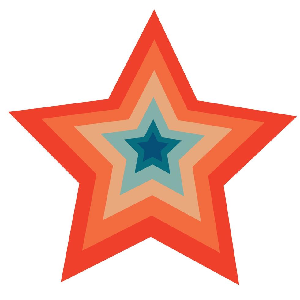 étoile de noël .illustration vectorielle vecteur