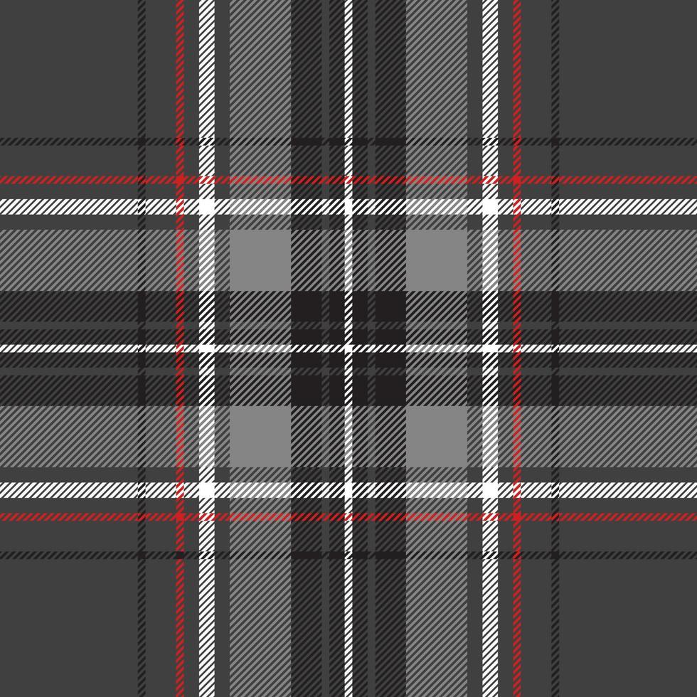 ecosse argent tartan texture diagonale motif sans couture .illustration vectorielle. eps 10. pas de transparence. pas de dégradés. vecteur