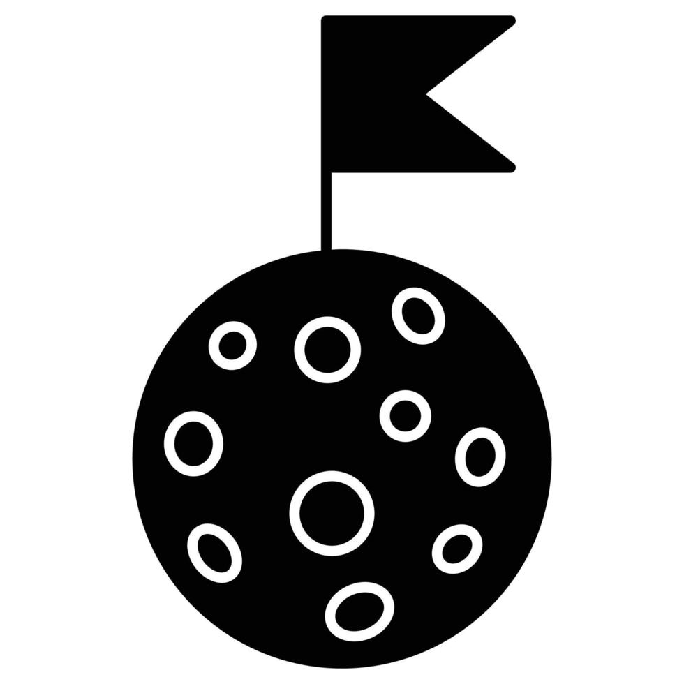 planète signalée qui peut facilement modifier ou éditer vecteur