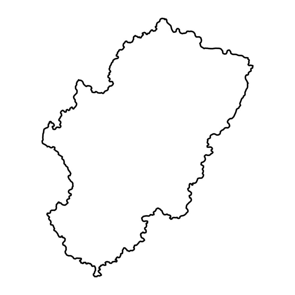 carte d'aragon, région d'espagne. illustration vectorielle. vecteur