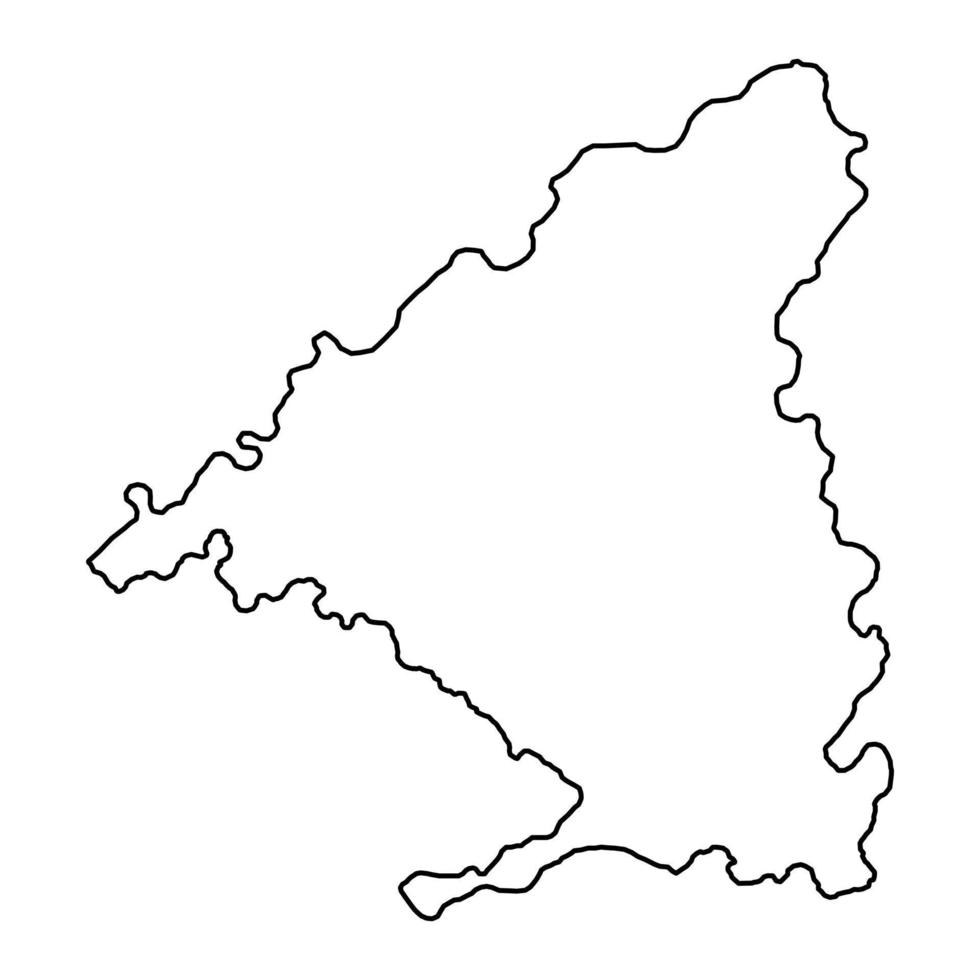 carte de madrid, région d'espagne. illustration vectorielle. vecteur