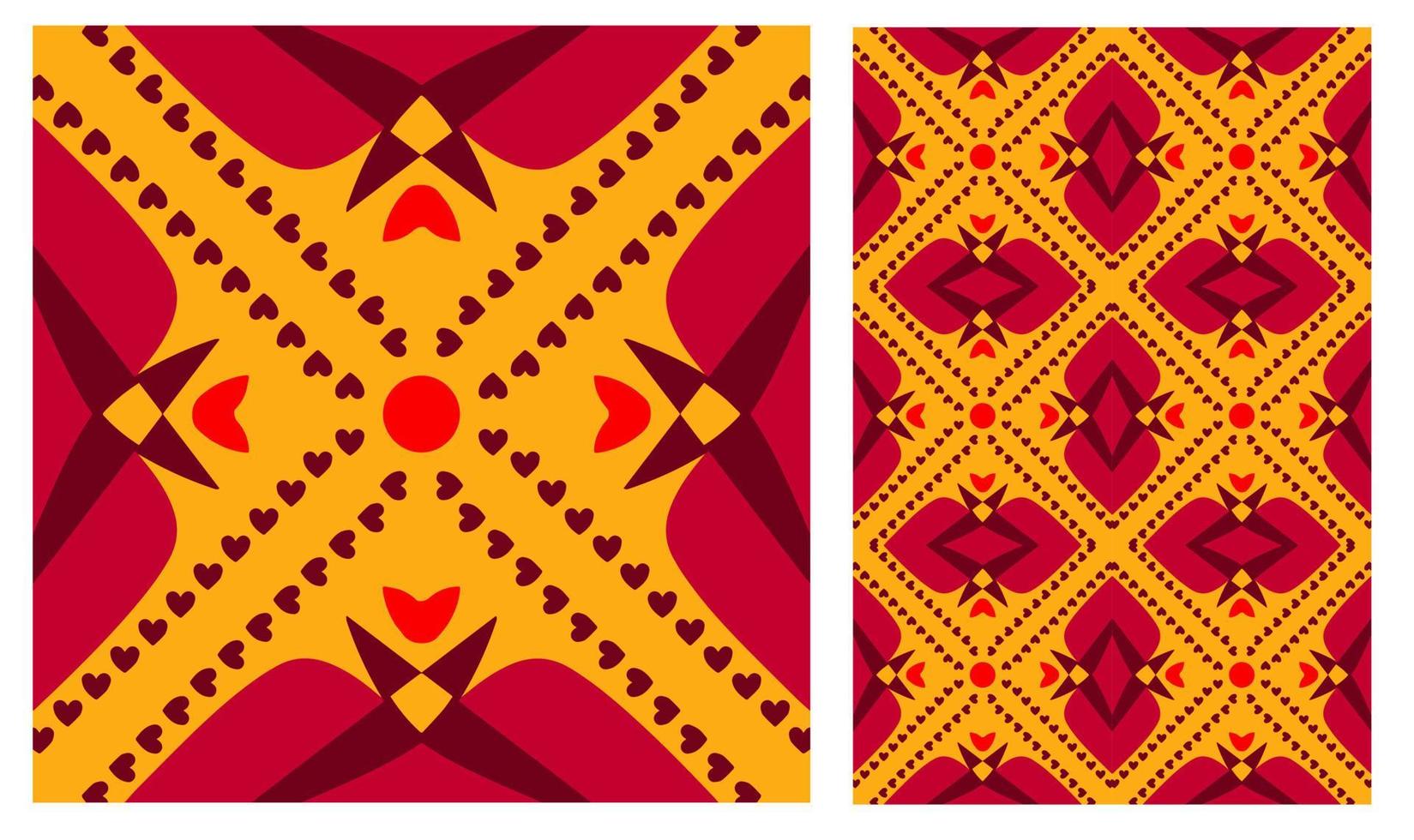 motif géométrique harmonieux, collection de carreaux de sol, motif de tissu moderne, ikat, boho, aztèque, folklorique, motif, gitan, arabe, style indien, batak, motif tribal, textile ethnique, papier peint et carreaux vecteur