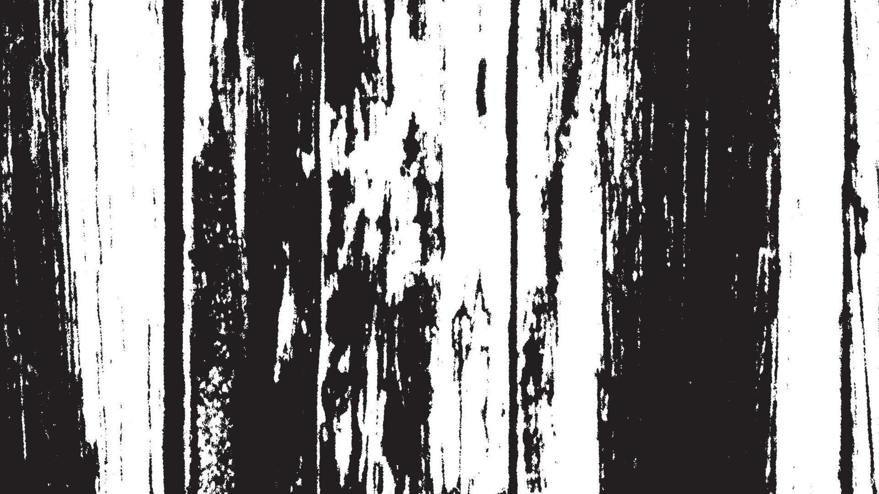 texture de superposition en détresse, arrière-plan grunge noir blanc abstrait, saleté en détresse vectorielle, texture de copeaux, fissures, rayures, éraflures, poussière, saleté. vecteur