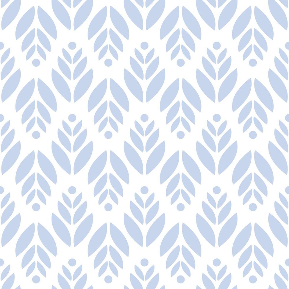 motif sans couture ornement floral géométrique avec leaves.vector. vecteur