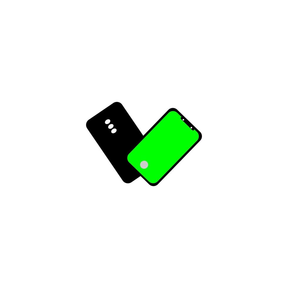 hp vecteur icône téléphone portable image signal