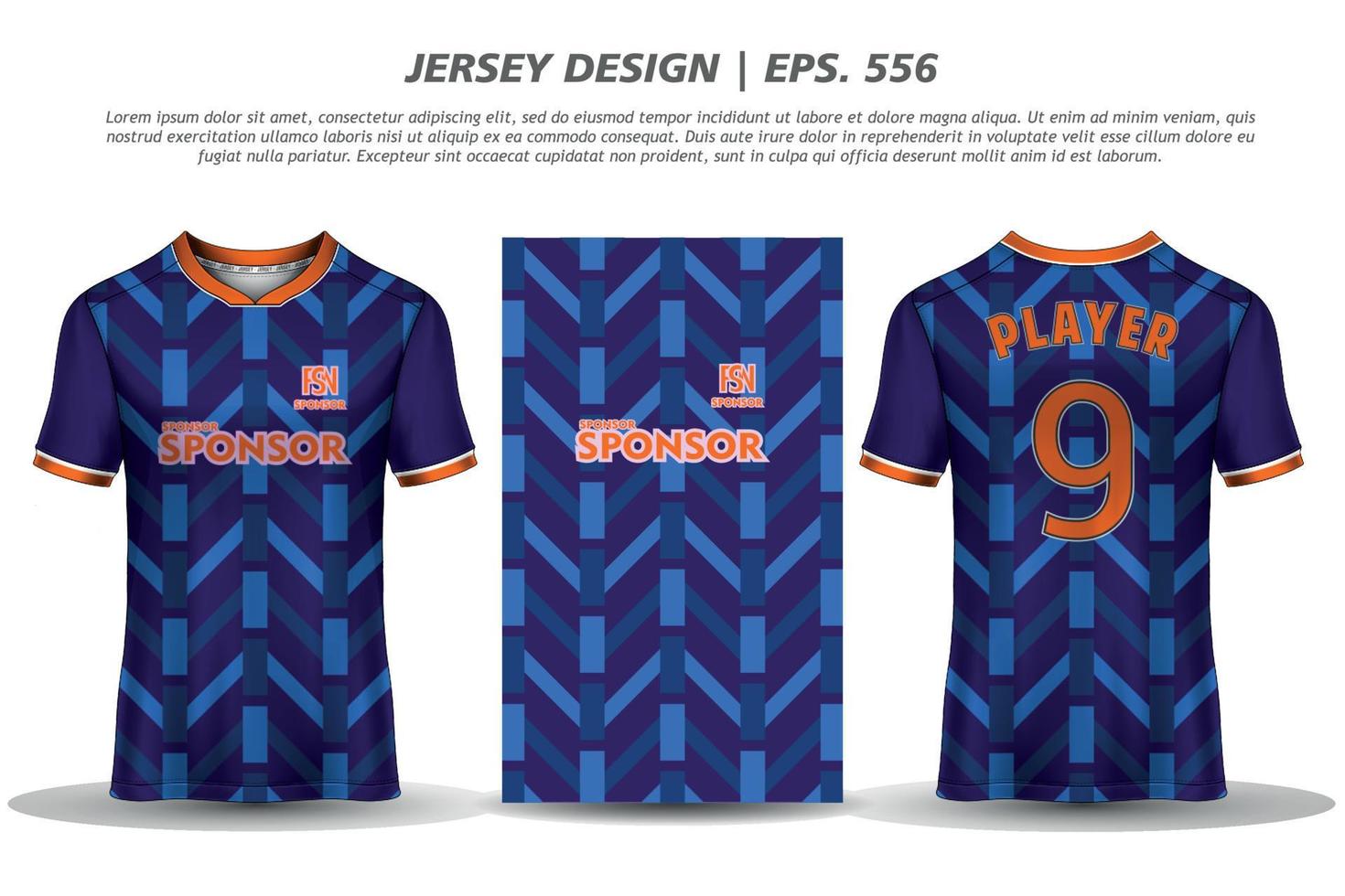 maillot design sublimation t shirt premium motif géométrique incroyable vecteur collection pour football football courses cyclisme jeux motocross sports