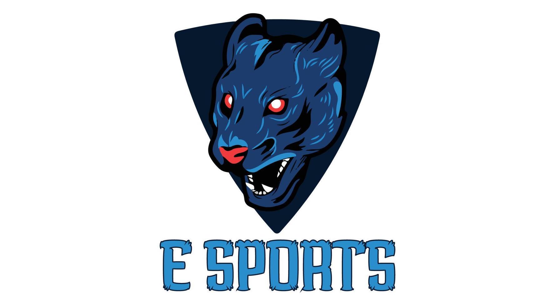 logo de jeu e sport vecteur