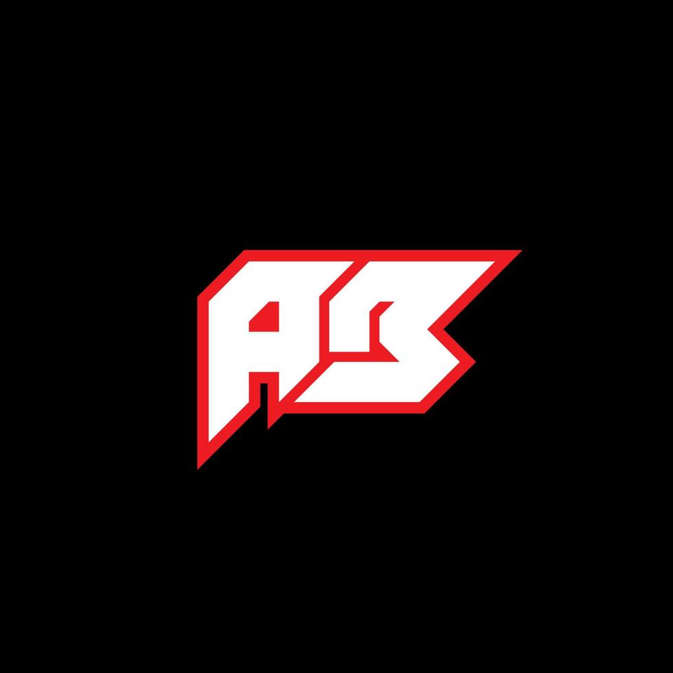 création de logo de lettre ab sur fond noir. ab initiales créatives lettre logo concept. conception d'icône ab. ab conception d'icône de lettre blanche et rouge sur fond noir. un B vecteur