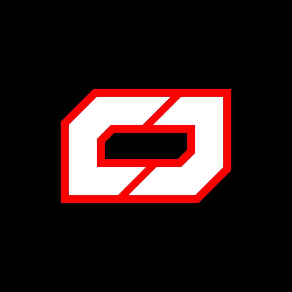 création de logo cj, conception initiale de la lettre cj avec style science-fiction. logo cj pour le jeu, l'esport, la technologie, le numérique, la communauté ou l'entreprise. cj sport police alphabet italique moderne. polices de style urbain de typographie. vecteur