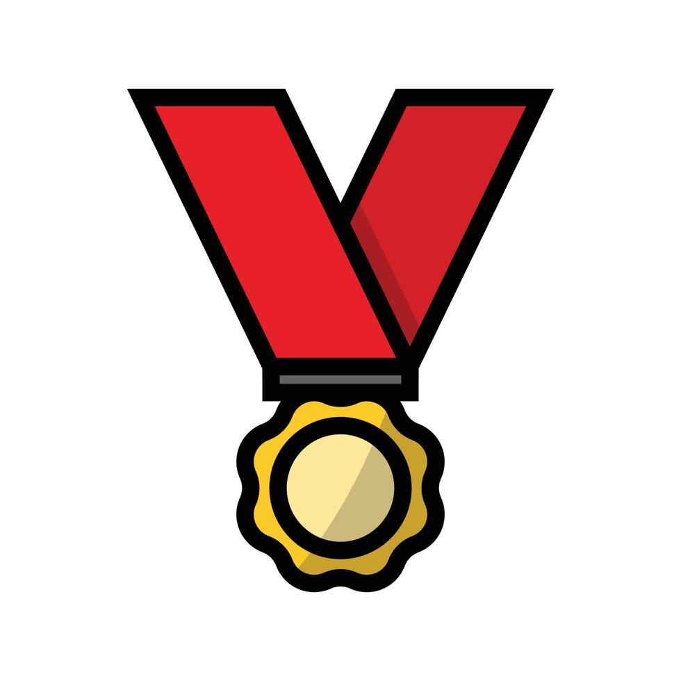 icône de médaille vecteur