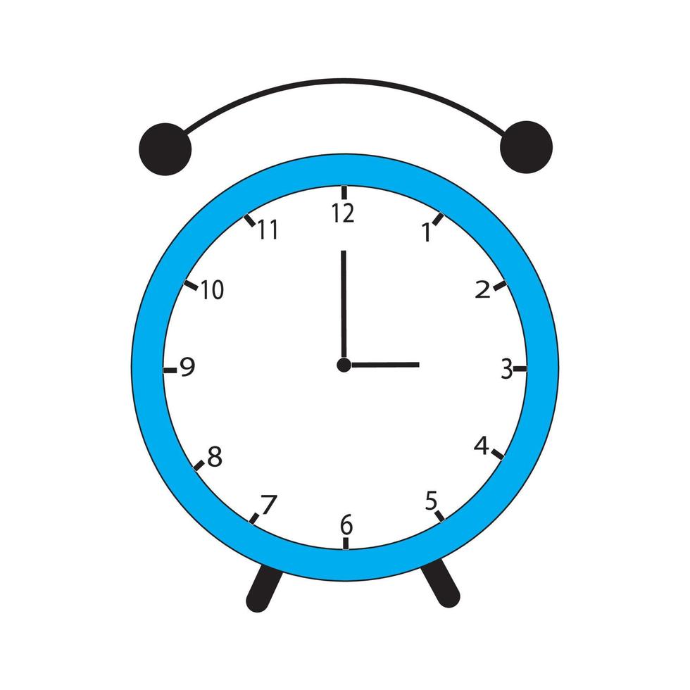 horloge goutte icône logo vector design