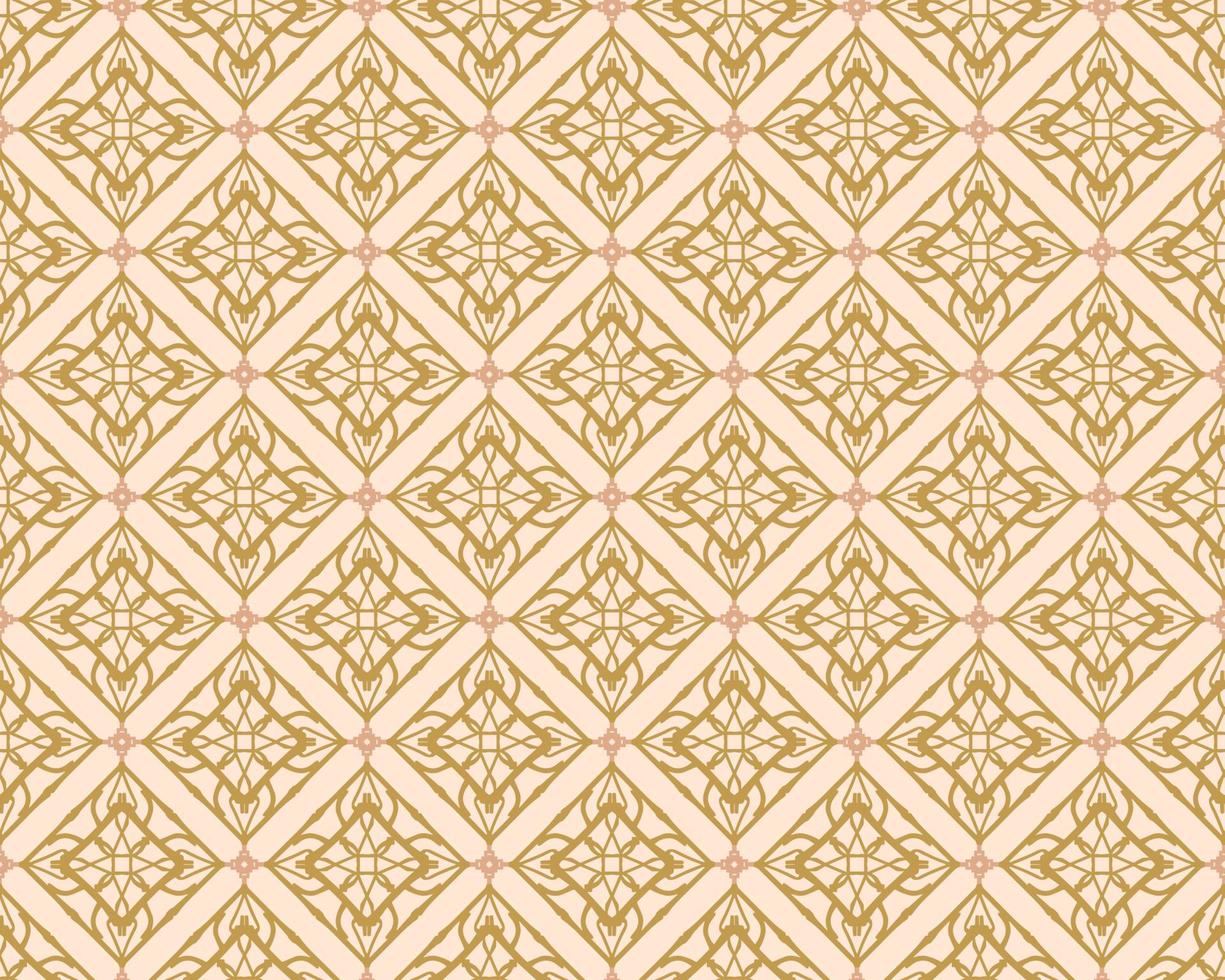 élégant motif géométrique sans couture avec forme tribale. conçu en ikat, boho, aztèque, folk, motif, style arabe de luxe. idéal pour les vêtements en tissu, la céramique, le papier peint. illustration vectorielle. vecteur