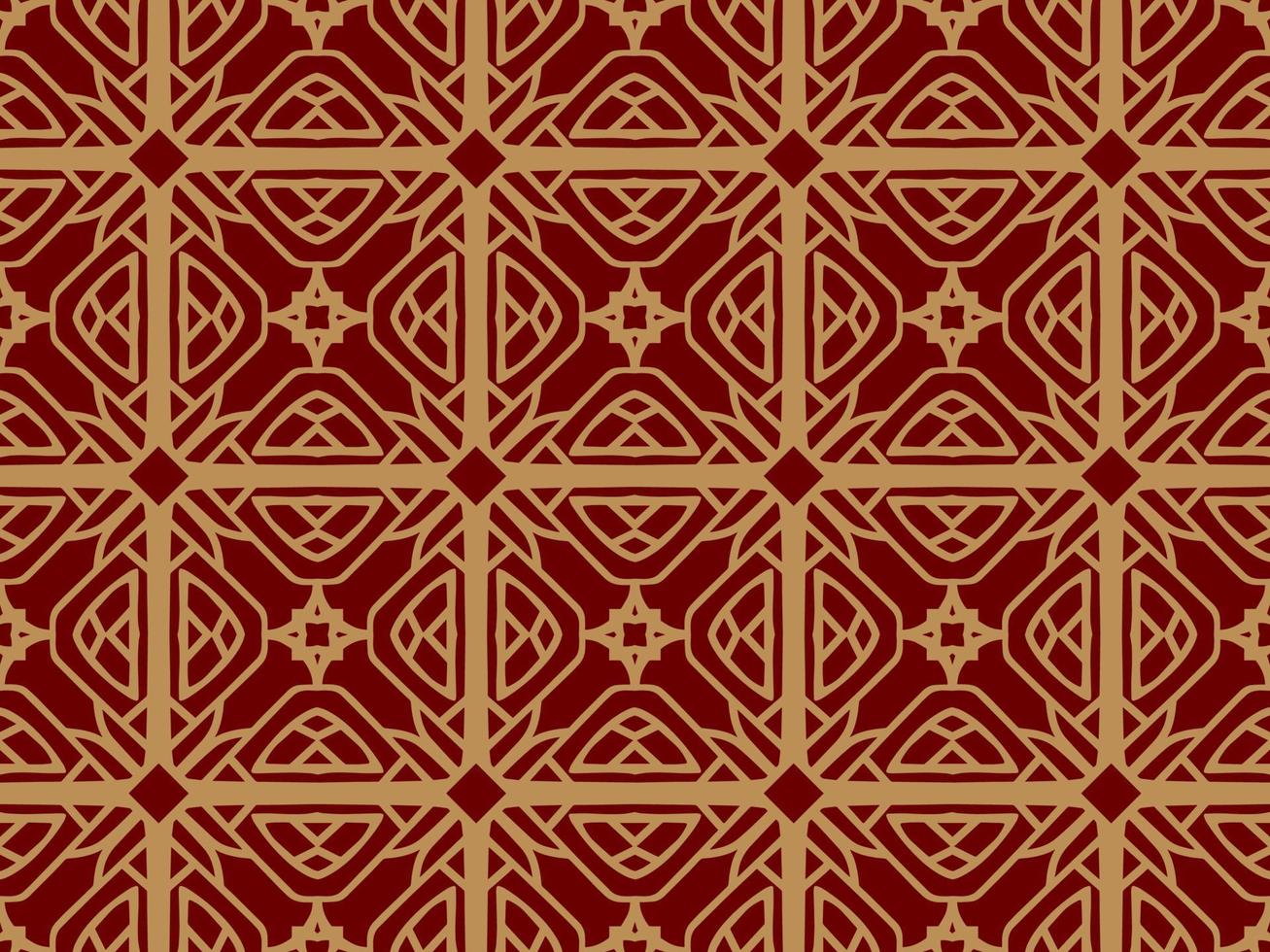 élégant motif géométrique sans couture avec forme tribale. conçu en ikat, boho, aztèque, folk, motif, style arabe de luxe. idéal pour les vêtements en tissu, la céramique, le papier peint. illustration vectorielle. vecteur