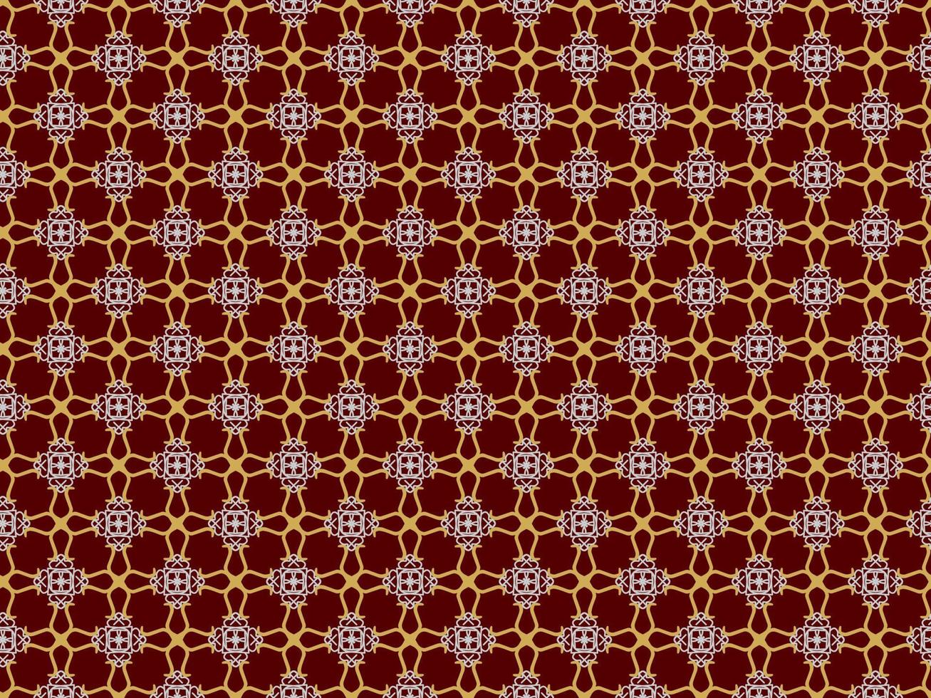 élégant motif géométrique sans couture avec forme tribale. conçu en ikat, boho, aztèque, folk, motif, style arabe de luxe. idéal pour les vêtements en tissu, la céramique, le papier peint. illustration vectorielle. vecteur