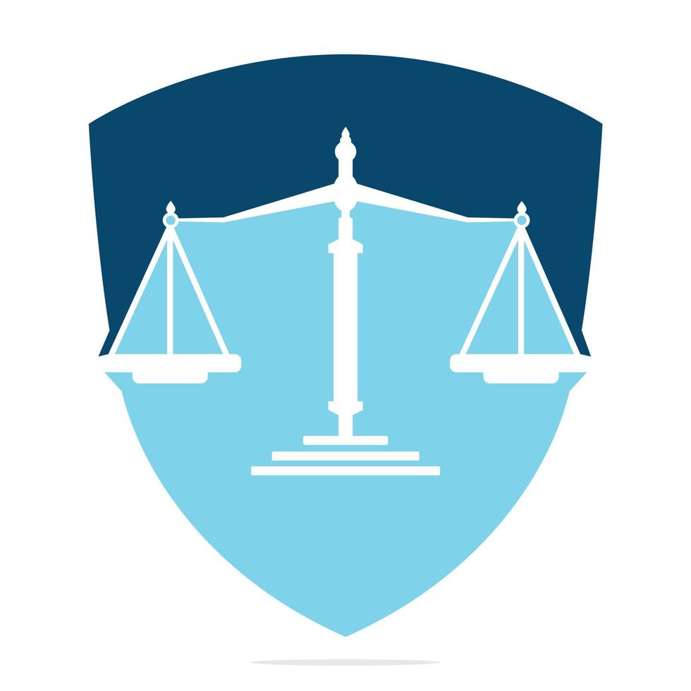 création de logo de droit et d'avocat. création de logo vectoriel de cabinet d'avocats et de bureau.