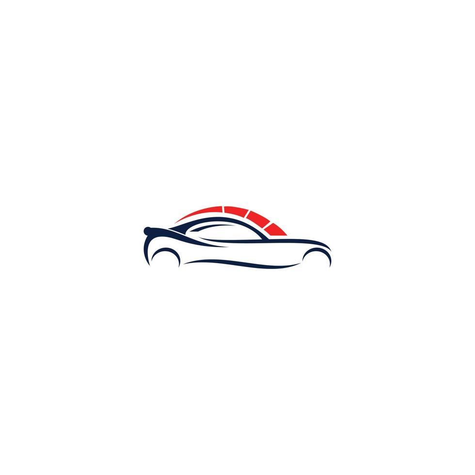 création de logo vectoriel de voiture de sport moderne. modèle de conception de logo de voiture de sport et de course automobile.