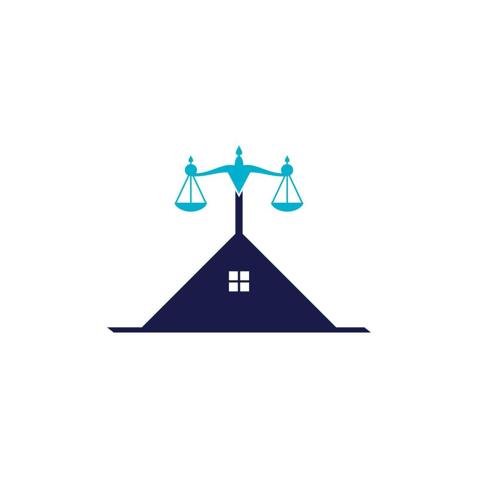 création de logo vectoriel droit immobilier.