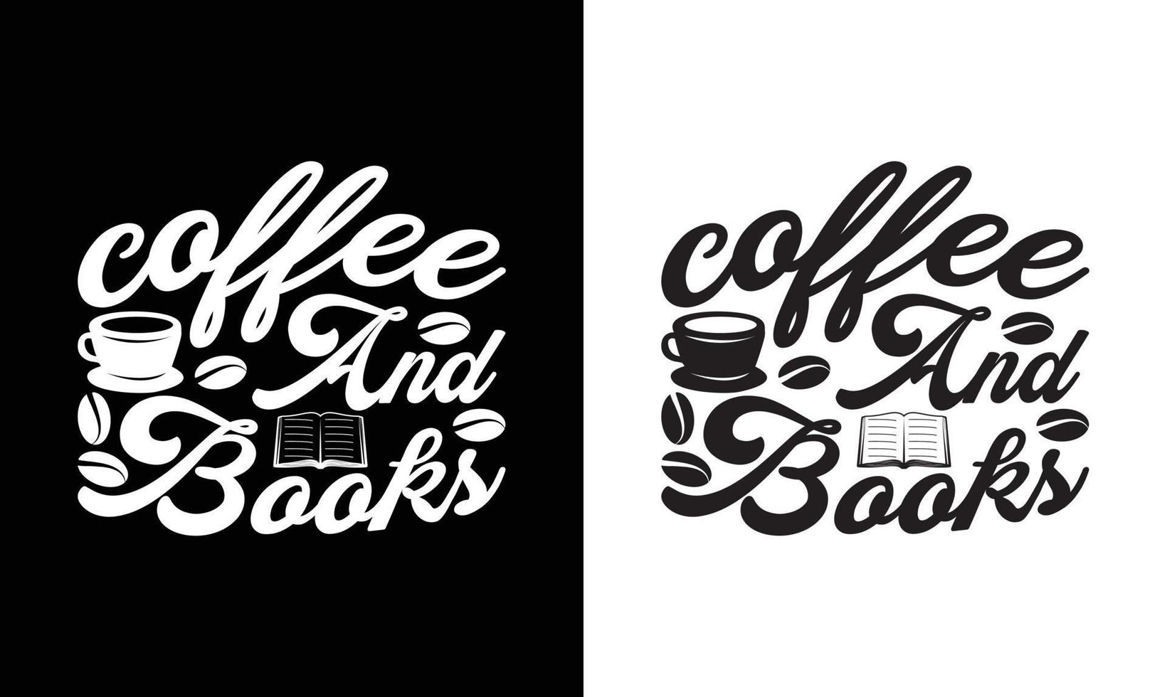 conception de t-shirt de citation de café, typographie vecteur