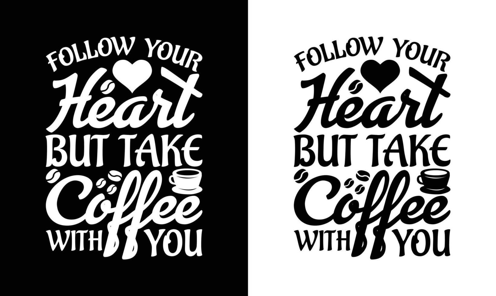 conception de t-shirt de citation de café, typographie vecteur