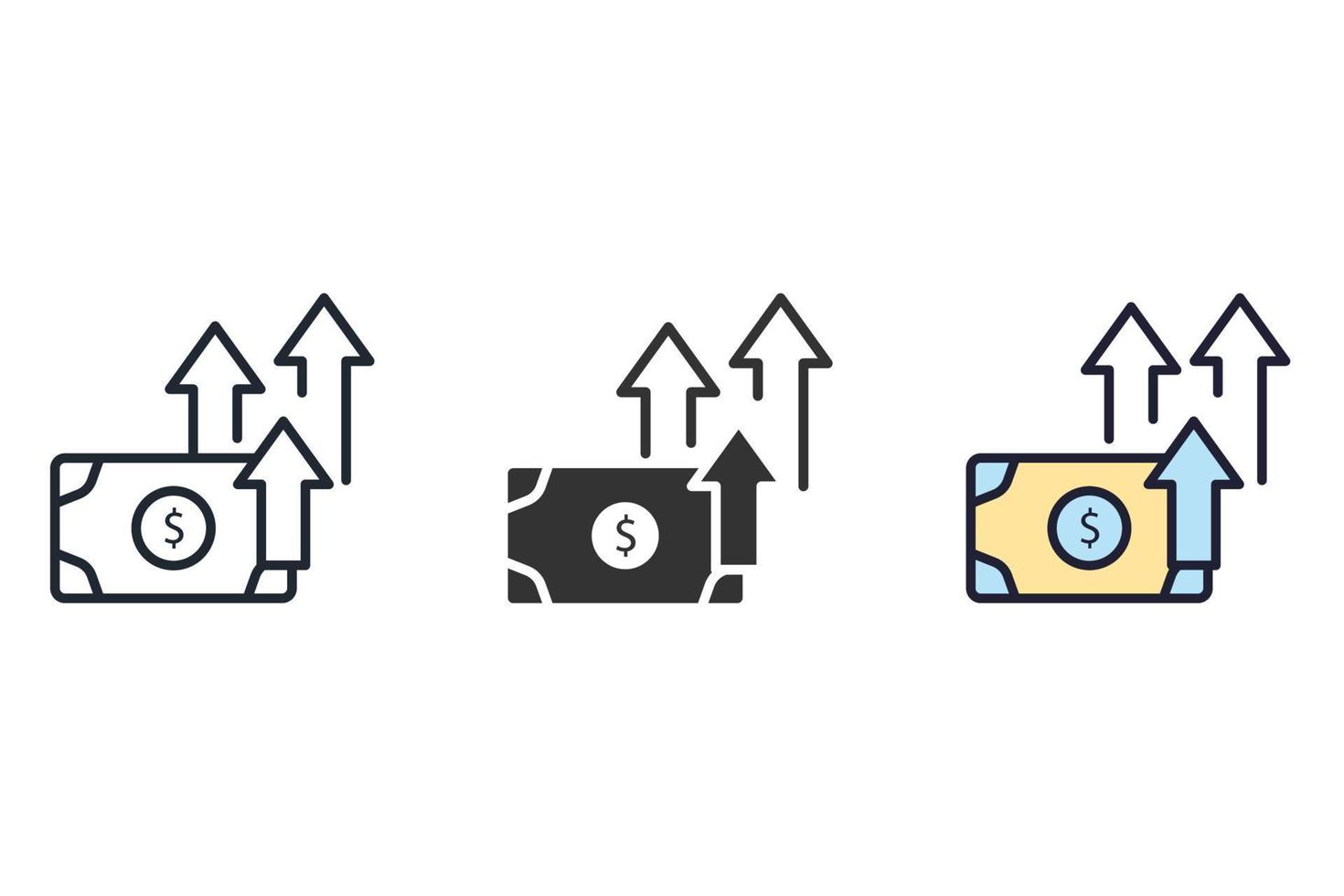 icônes de pension symbole éléments vectoriels pour le web infographique vecteur