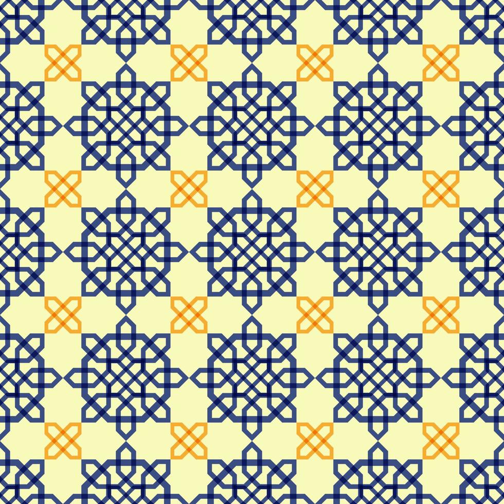 motifs abstraits sans soudure dans un style islamique. vecteur